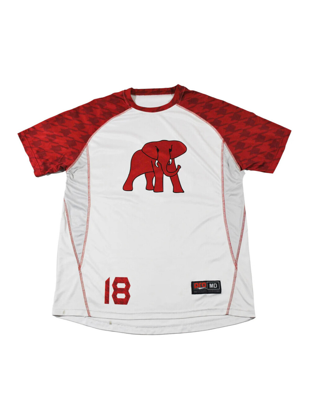 Alabama Crimson Tide Lacrosse NCAA College White Red Jersey Size Medium